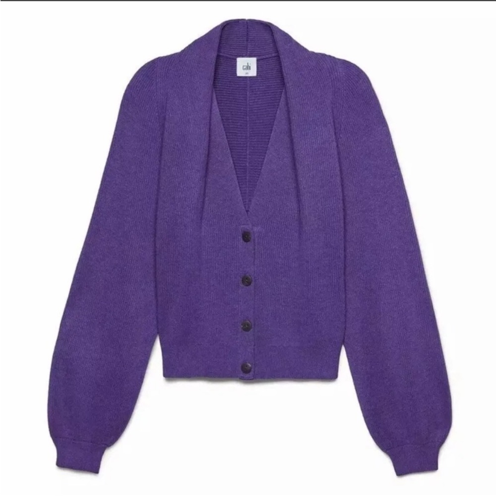 BOGO! Cabi The Maverick 5834 Sunday Cardigan French Violet Size Small